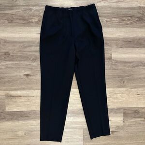 Express Black Straight Leg Ankle Pants